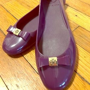 Tory Burch Jelly Bow Ballet Flats
